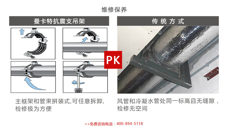 极悦抗震支架维修保养更高效！